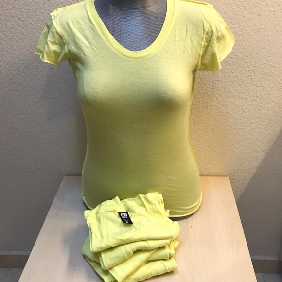 Alternative Soft. Short Sleeve Scoop Neck T-Shirt. Bodycon. Stretchy. Medium. - Picture 11 of 11